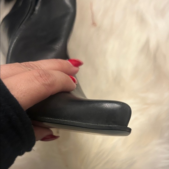 BCBGMaxAzria Black Heeled Boots Sz 36 NWT - Picture 7 of 11